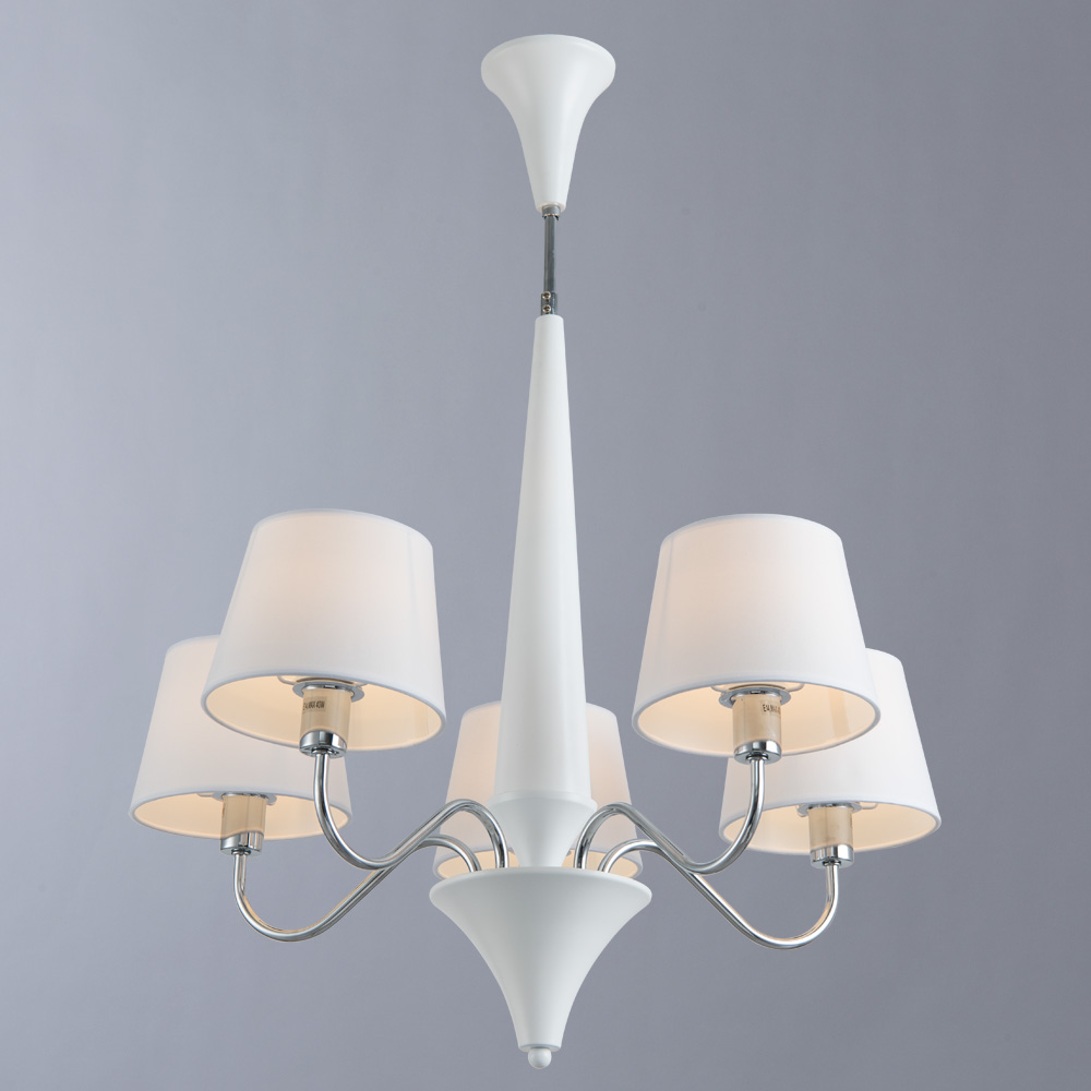 

Люстра подвесная ARTE LAMP GRACIA (A1528LM-5WH) E14 40 Вт 220 В IP20, Белый