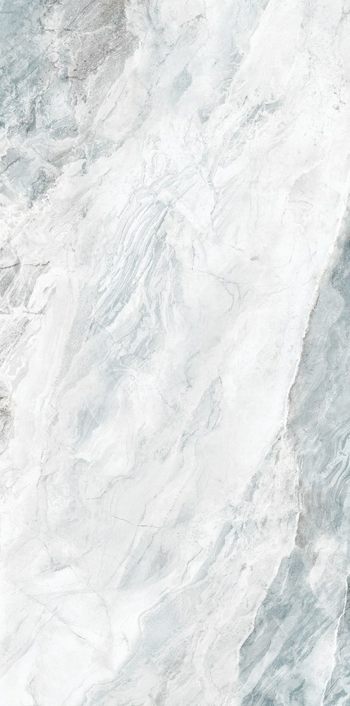 фото Керамогранит delacora waterfall бело-голубой матовый 1200х600х9,5 мм (2 шт.=1,44 кв.м)