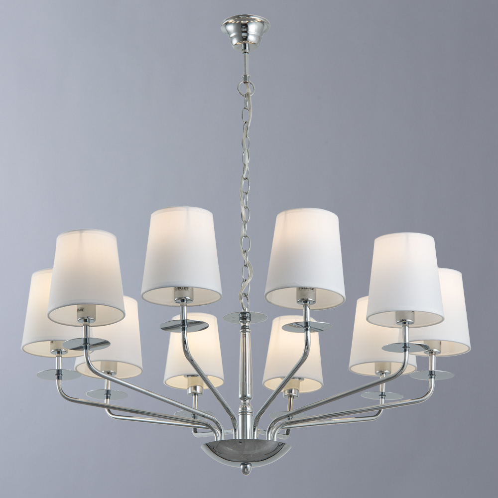 

Люстра подвесная ARTE LAMP A1048LM-10CC, Белый