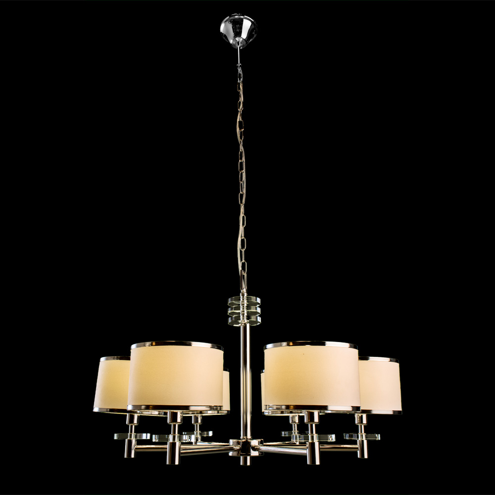 

Люстра подвесная ARTE LAMP FURORE (A3990LM-6CC) E14 60 Вт 220 В IP20, Белый