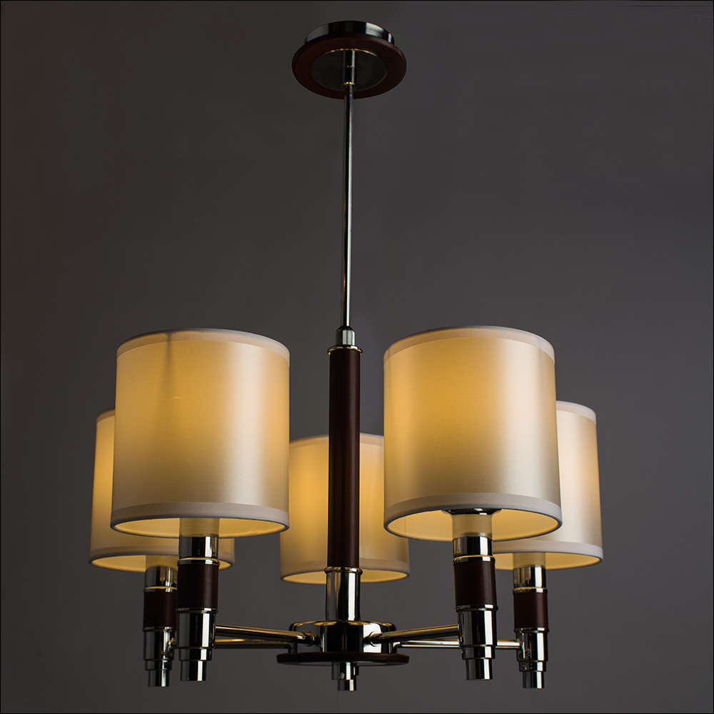 

Люстра подвесная ARTE LAMP CIRCOLO (A9519LM-5BR) E14 40 Вт 220 В IP20, Белый