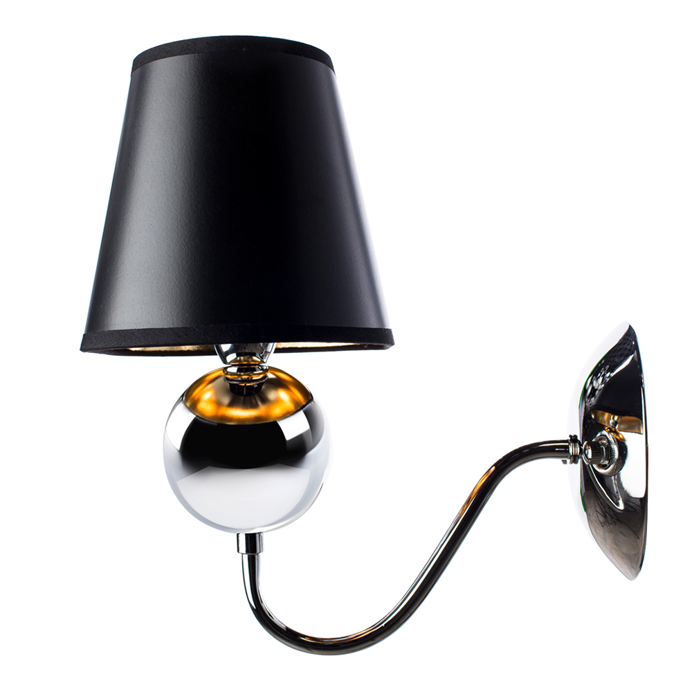 

Бра настенное ARTE LAMP TURANDOT (A4011AP-1CC) E14 40 Вт 220 В IP20, Черный