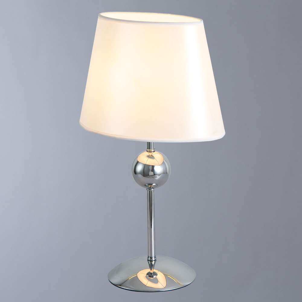 

Лампа настольная декоративная ARTE LAMP TURANDOT (A4012LT-1CC) E14 60 Вт 220 В IP20, Белый