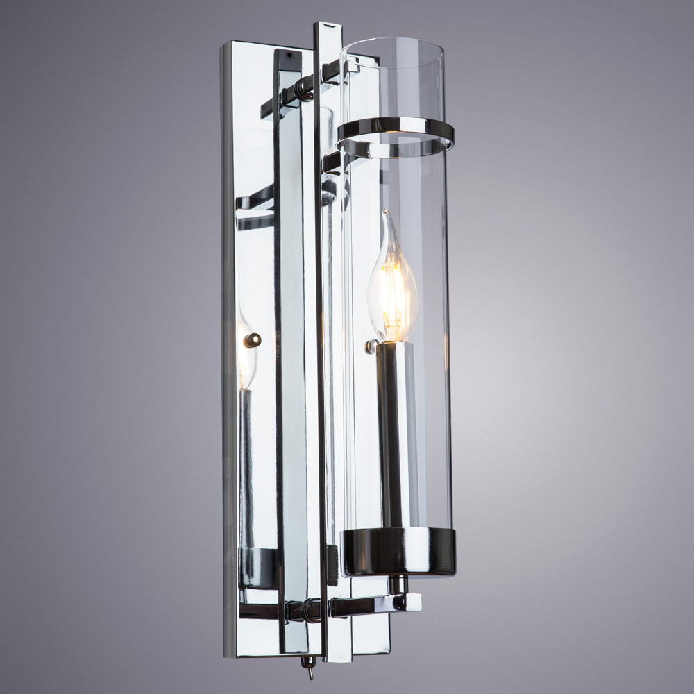 

Бра настенное ARTE LAMP HUGO (A1688AP-1CC) E14 60 Вт 220 В IP20