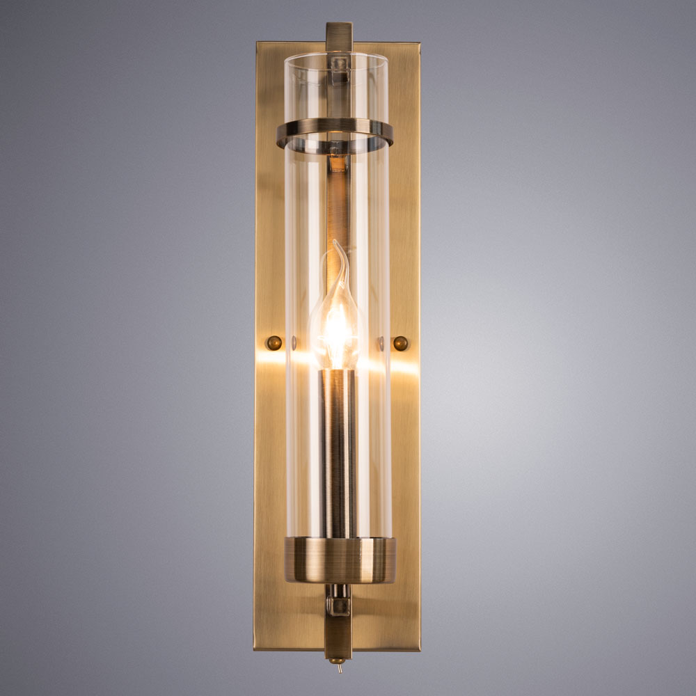 

Бра настенное ARTE LAMP HUGO (A1688AP-1AB) E14 60 Вт 220 В IP20