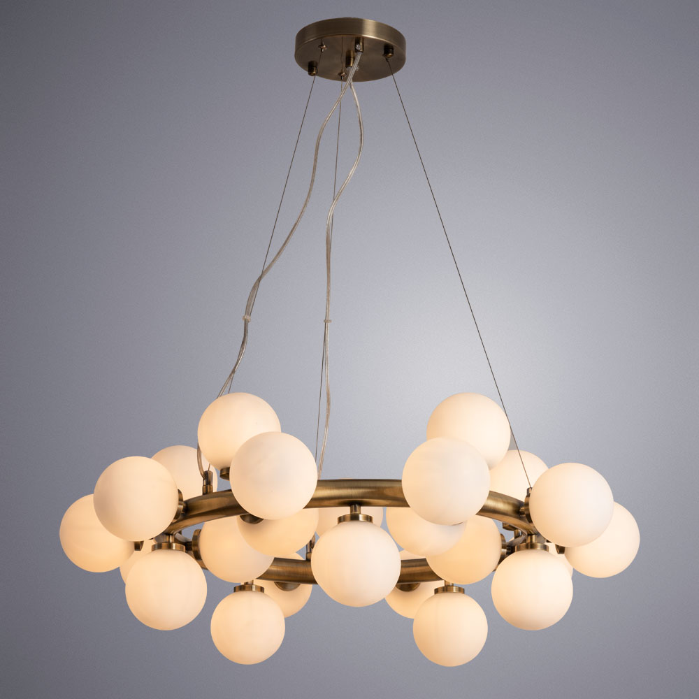 

Люстра подвесная ARTE LAMP BOLLA-PICCOLO (A3988SP-25AB) G9 25 Вт 220 В IP20, Белый
