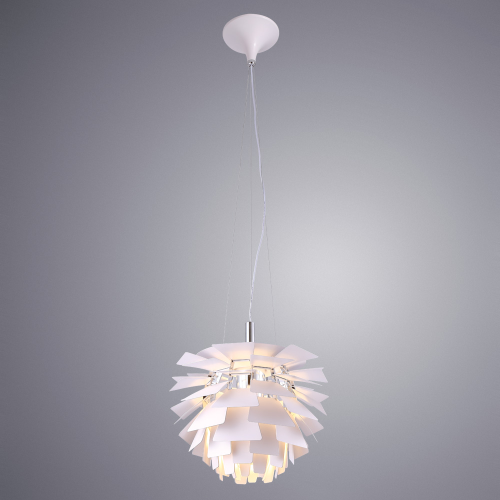 

Люстра подвесная ARTE LAMP BOTTICELLI (A8008SP-1WH) E27 60 Вт 220 В IP20, Белый