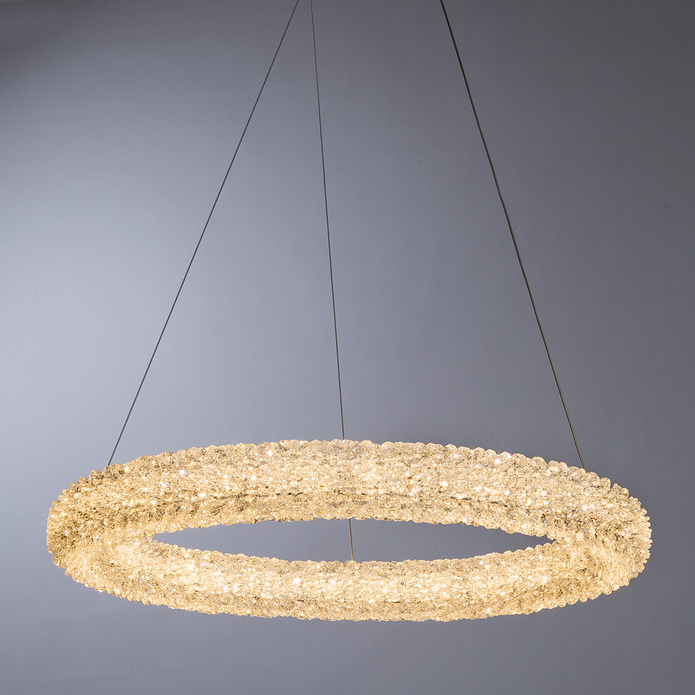 

Люстра светодиодная подвесная ARTE LAMP LORELLA (A1726SP-1CC) LED 46 Вт 220 В 3000 К теплый свет IP20, Прозрачный