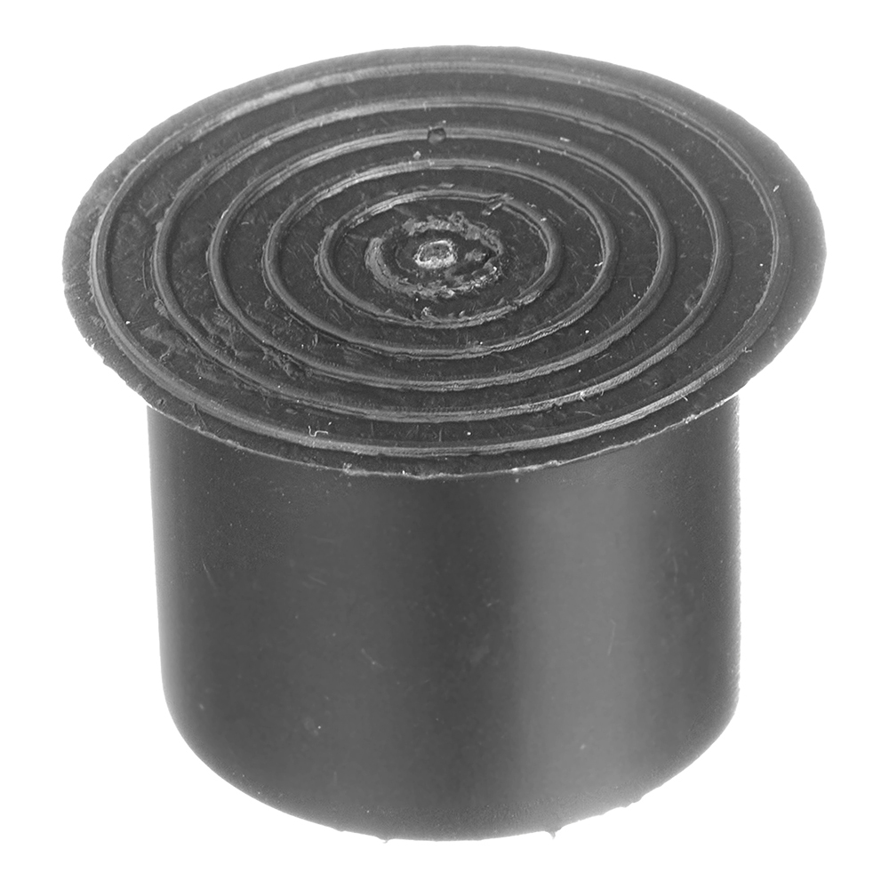 фото Заглушка внешняя пластиковая для труб к системе joker d25 мм черная (1 шт.)