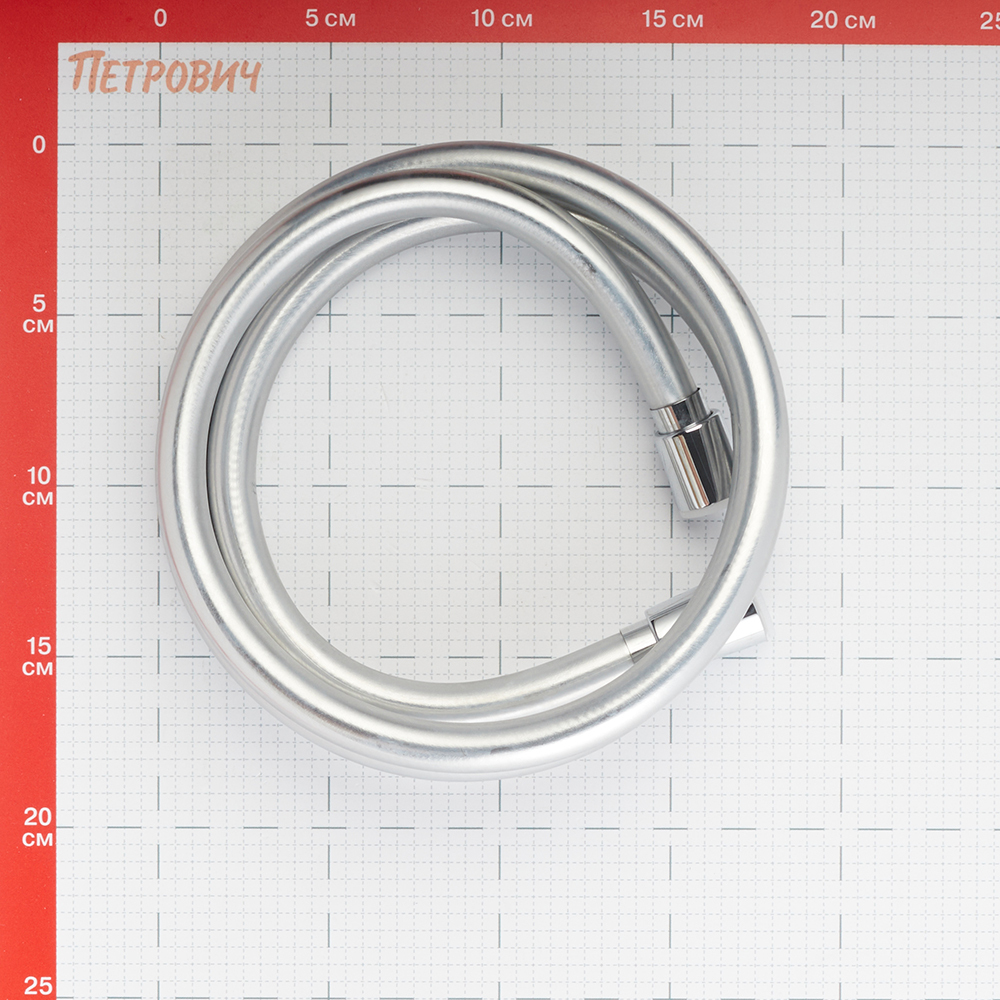 Шланг для душа Lavelly 1500 мм ПВХ серебро (1023759) Вид№3