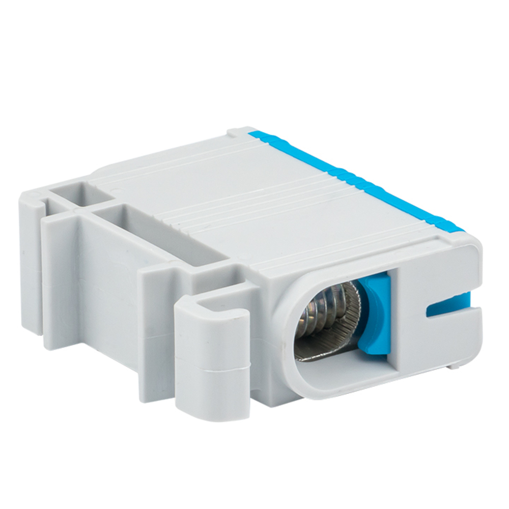 фото Клемма на 2 провода ekf proxima ксв 16-50 2,5-50 кв.мм с пастой (plc-kvs-16-50-blue)