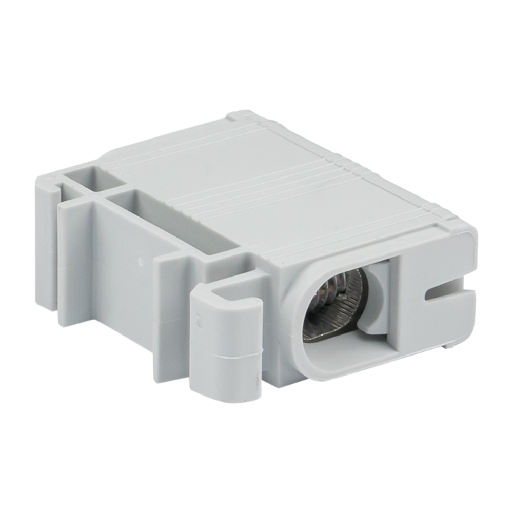 фото Клемма на 2 провода ekf proxima ксв 16-50 2,5-50 кв.мм с пастой (plc-kvs-16-50-gray)