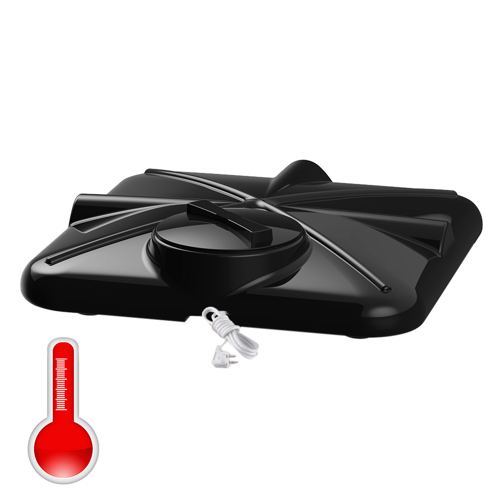 фото Бак для душа с подогревом 110 л polimer group роса-2 с лейкой