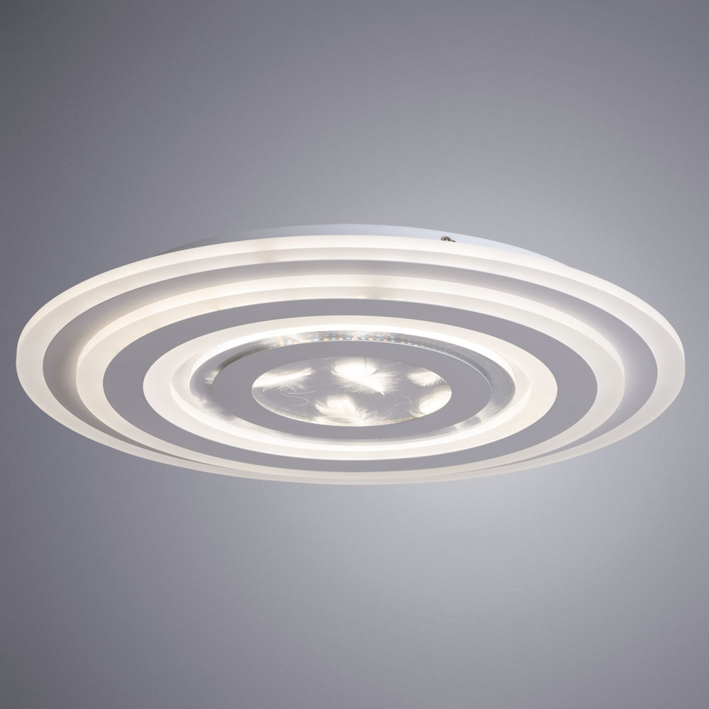 

Светильник светодиодный настенно-потолочный ARTE LAMP MULTI-PIUMA (A1397PL-1CL) LED 105 Вт 220 В 2700-6500 К теплый/холодный свет IP20, Прозрачный