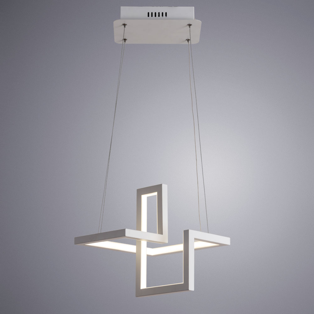 

Люстра светодиодная подвесная ARTE LAMP MERCURE (A6011SP-1WH) 33 Вт 220 В 4000К естественный белый свет IP20