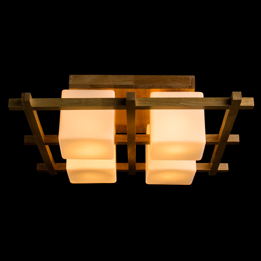 

Люстра подвесная ARTE LAMP WOODS (A8252PL-4BR) E27 60 Вт 220 В IP20, Белый