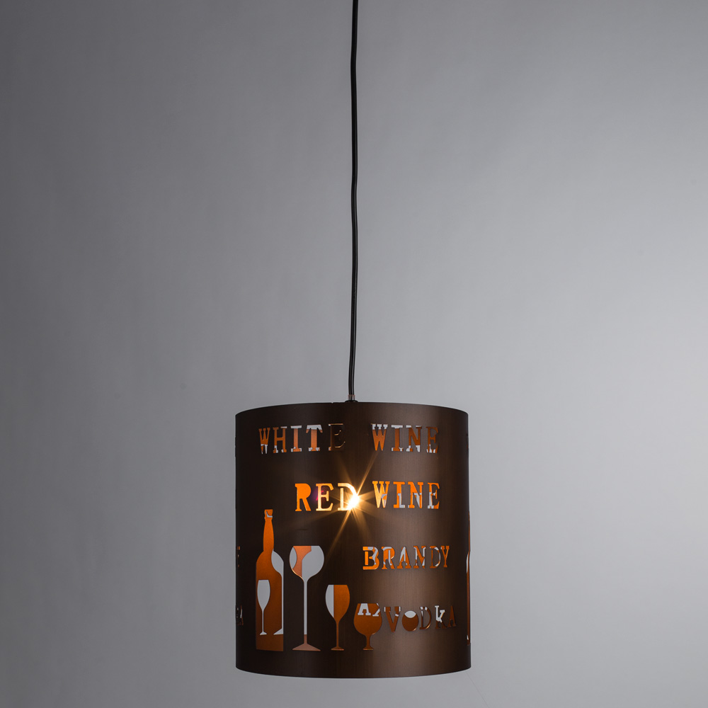

Люстра подвесная ARTE LAMP CAFFETTERIA (A1223SP-1BR) E27 60 Вт 220 В IP20, Коричневый