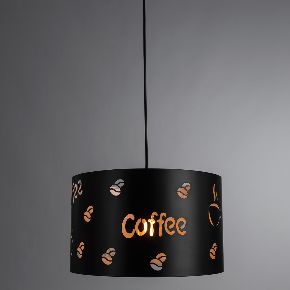 

Люстра подвесная ARTE LAMP CAFFETTERIA (A1233SP-1BK) E27 60 Вт 220 В IP20, Черный
