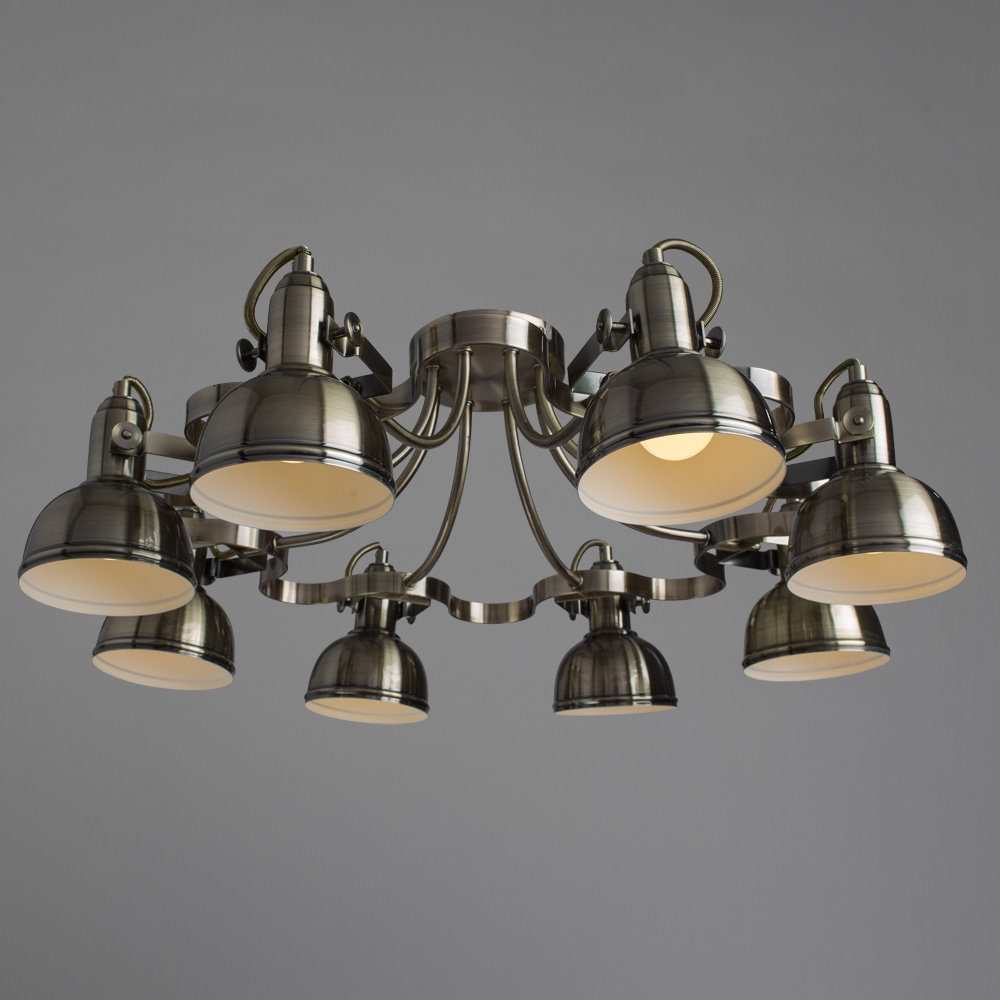 

Люстра потолочная ARTE LAMP MARTIN (A5216PL-8AB) E14 40 Вт 220 В IP20, Античная бронза