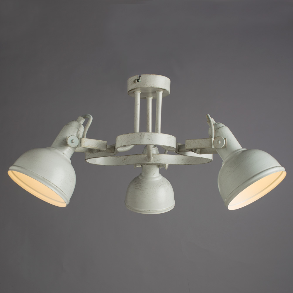 

Люстра потолочная ARTE LAMP A5216PL-3WG, Бело-золотой