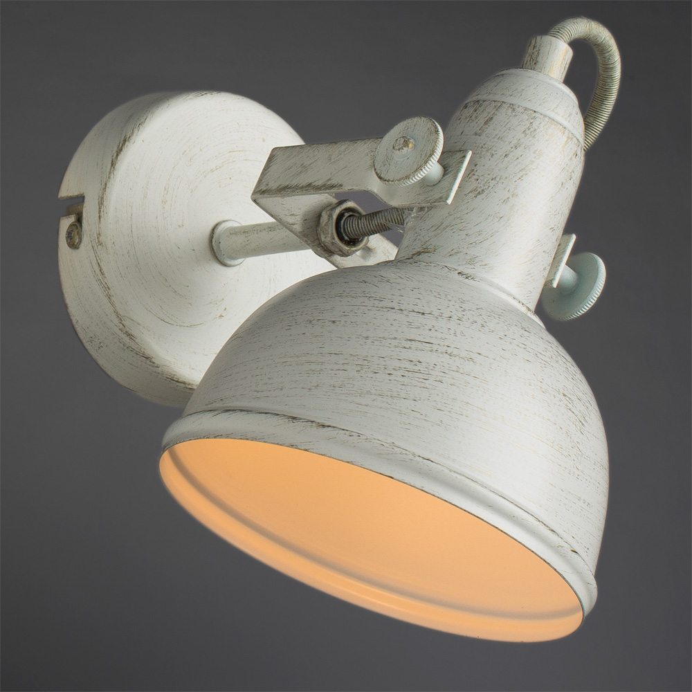 

Спот ARTE LAMP MARTIN (A5213AP-1WG) E14 40 Вт 220 В IP20 бело-золотой