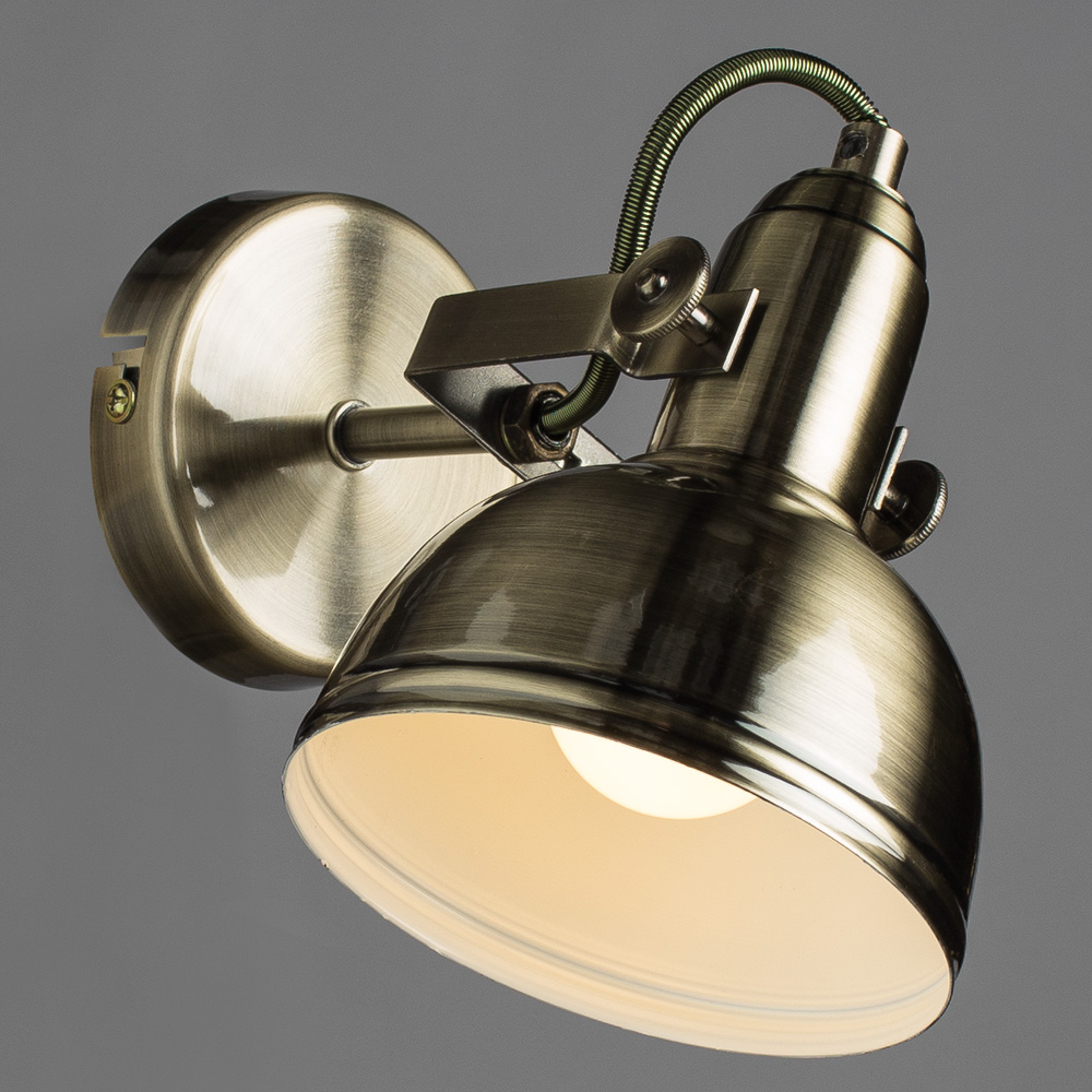 

Спот ARTE LAMP MARTIN A5213AP-1AB E14 40 Вт 220 В IP20 античная бронза