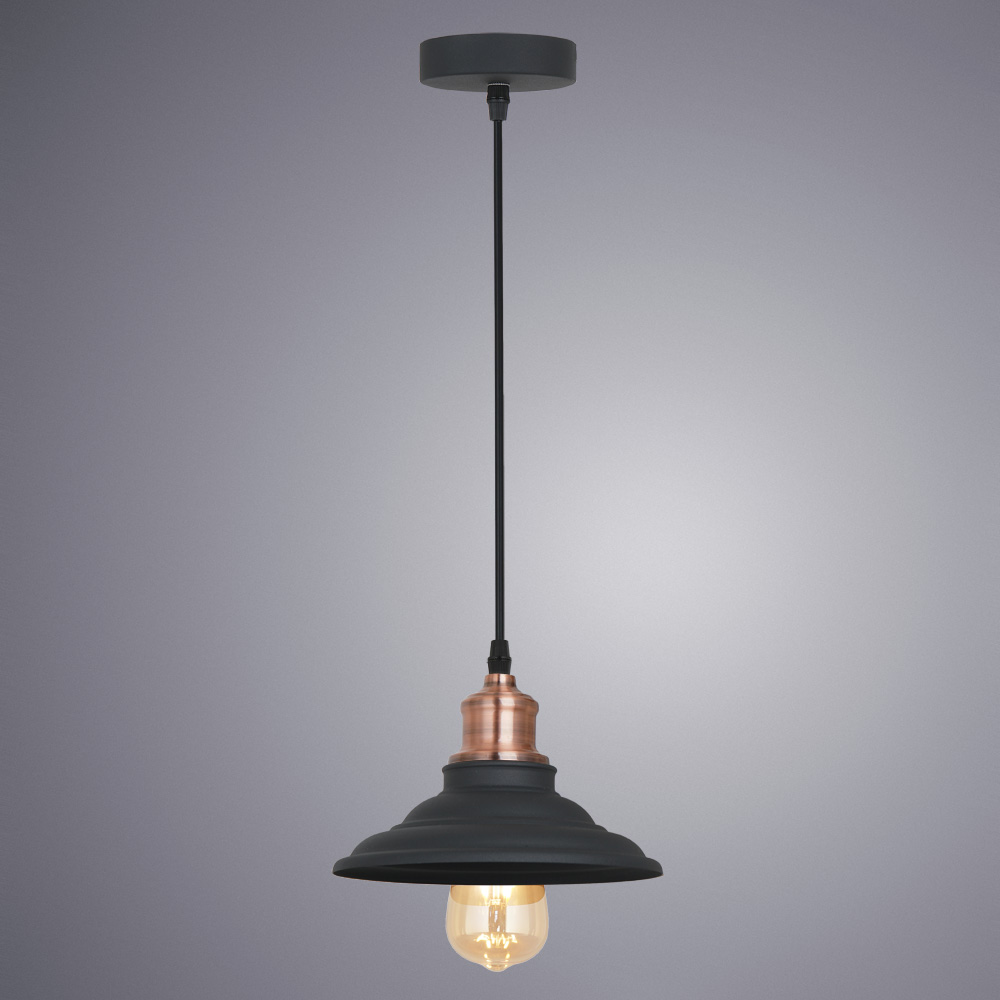 

Люстра подвесная ARTE LAMP LIDO (A5067SP-1BK) E27 60 Вт 220 В IP20, Черный