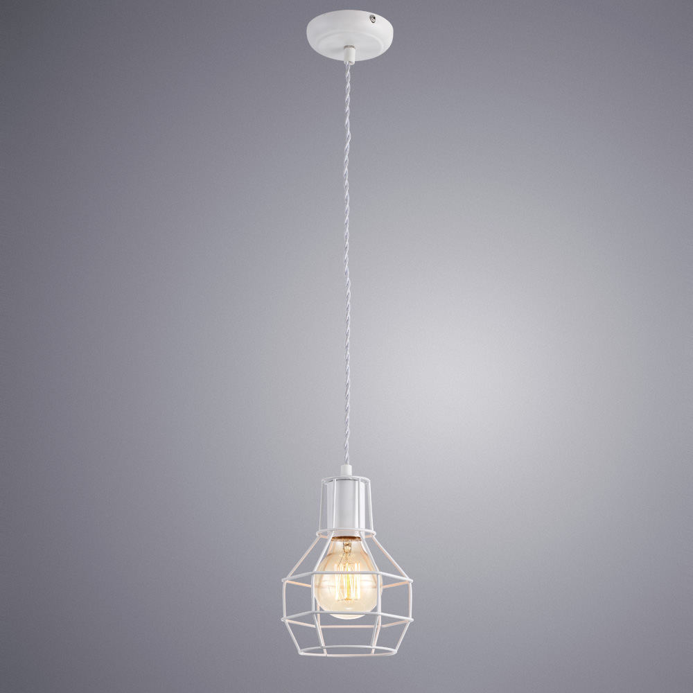 

Люстра подвесная ARTE LAMP INTERNO (A9182SP-1WH) E27 60 Вт 220 В IP20, Белый
