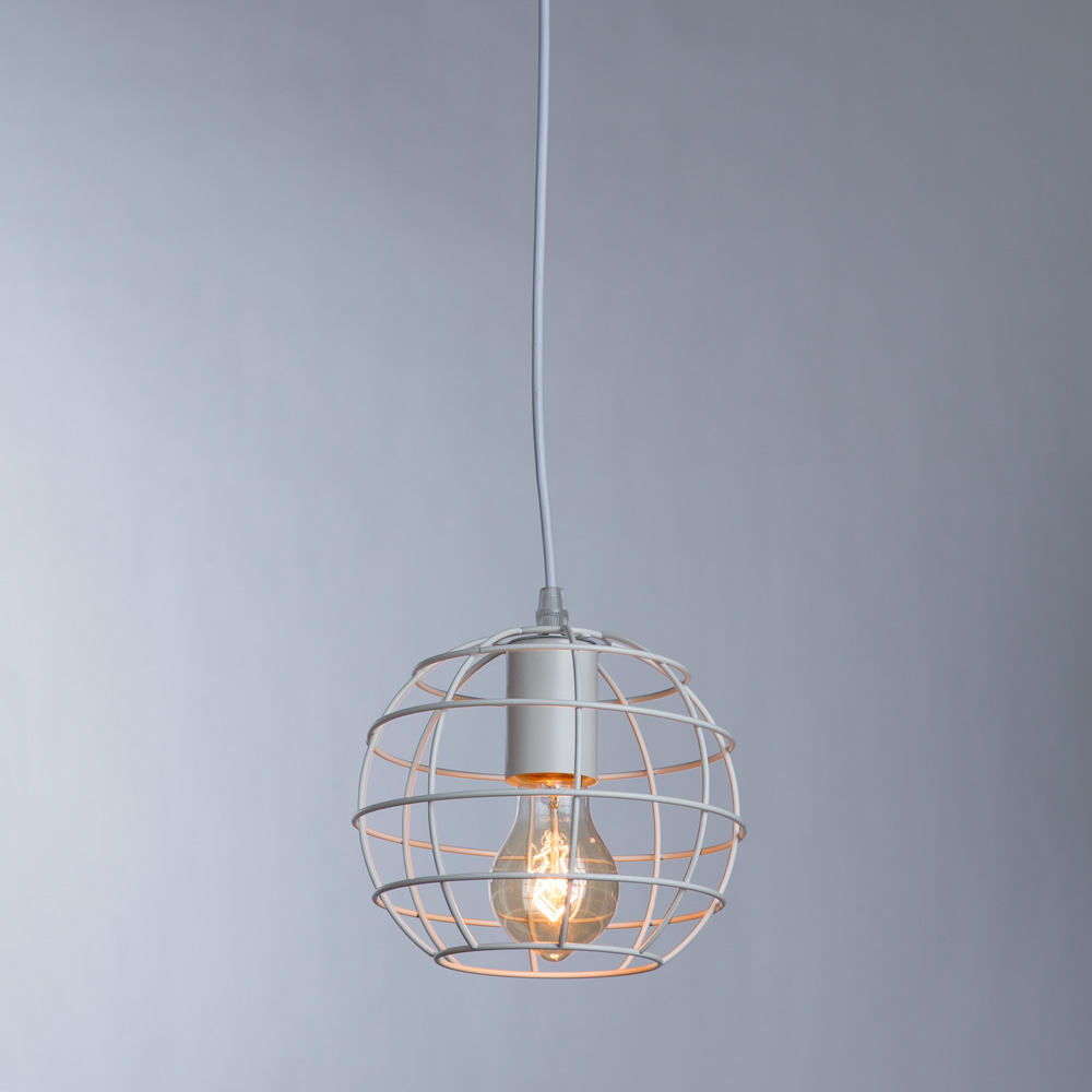 

Светильник подвесной ARTE LAMP SPIDER (A1110SP-1WH) E27 60 Вт 220 В IP20, Белый