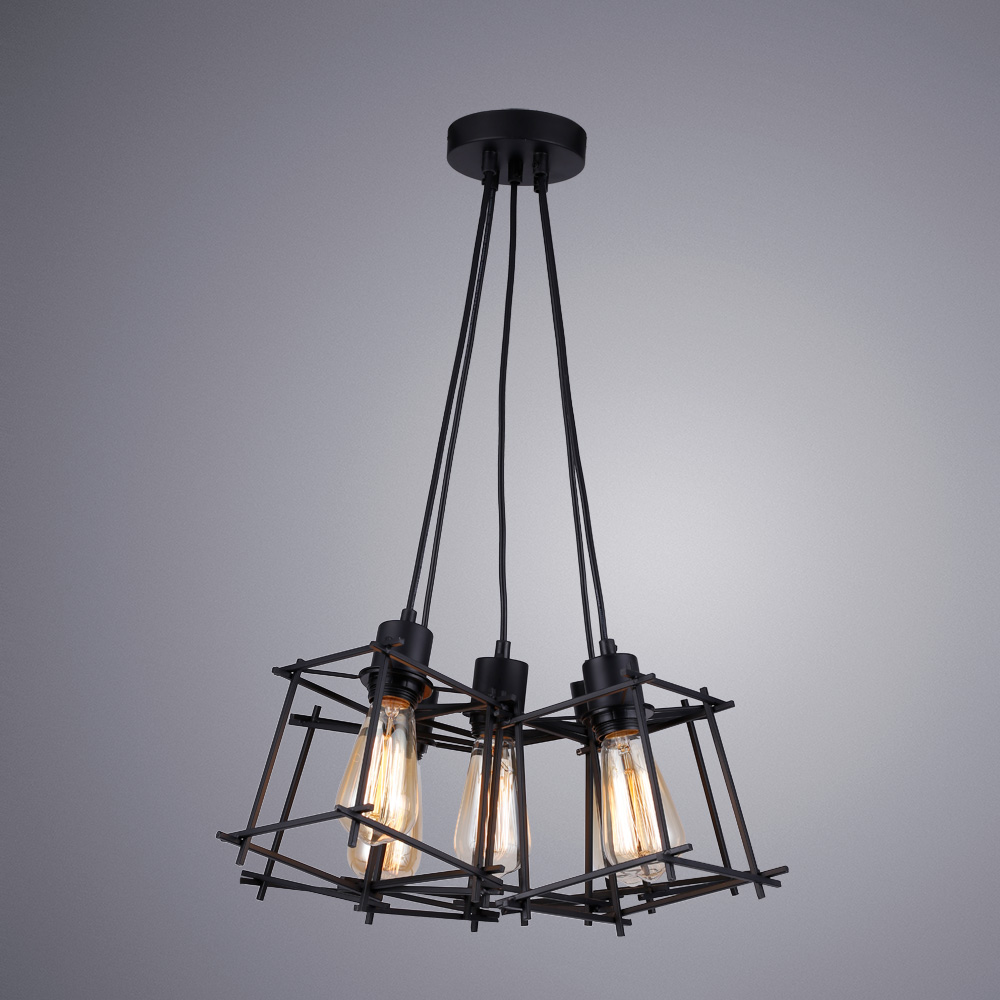 

Люстра подвесная ARTE LAMP CONWAY (A9469SP-5BK) E27 40 Вт 220 В IP20, Черный