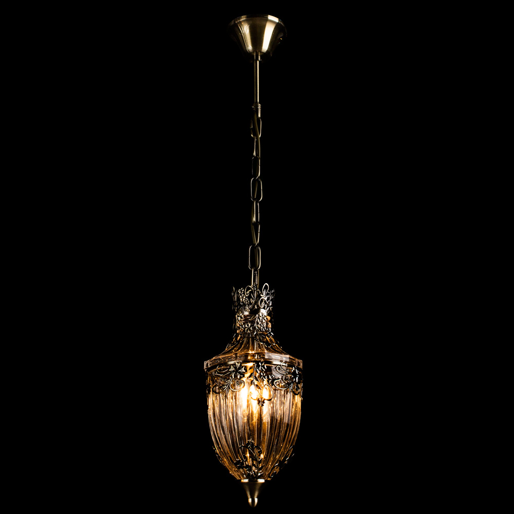 

Люстра подвесная ARTE LAMP BROCCA (A9148SP-1AB) E14 40 Вт 220 В IP20, Прозрачный