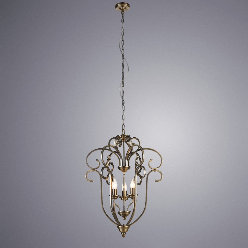 

Люстра подвесная ARTE LAMP Ravenna (A8033SP-3AB) E14 60 Вт 220 В IP20