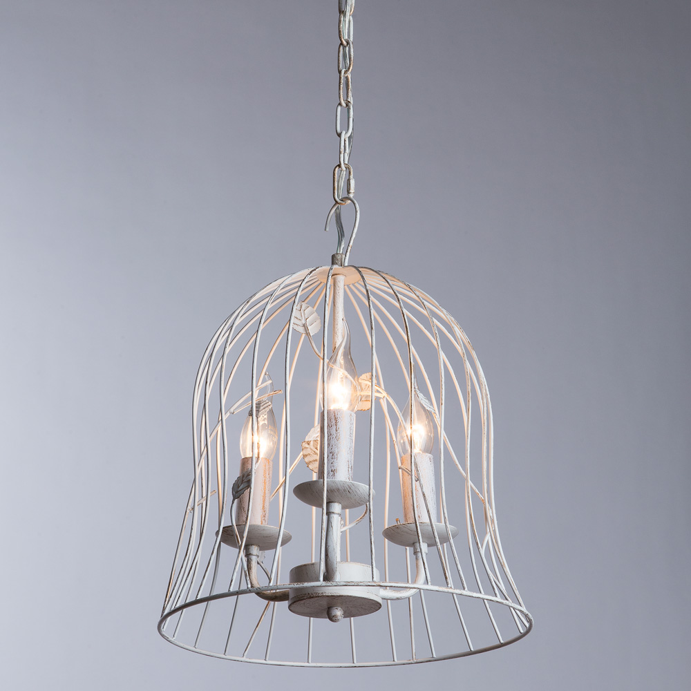 

Люстра подвесная ARTE LAMP GABBIA (A1878SP-3WG) E14 40 Вт 220 В IP20