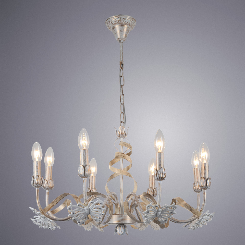

Люстра подвесная ARTE LAMP LIBELLULA (A8626LM-8WG) E14 40 Вт 220 В IP20