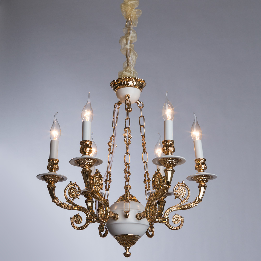 

Люстра подвесная ARTE LAMP LUISA (A7024LM-6WG) E14 60 Вт 220 В IP20
