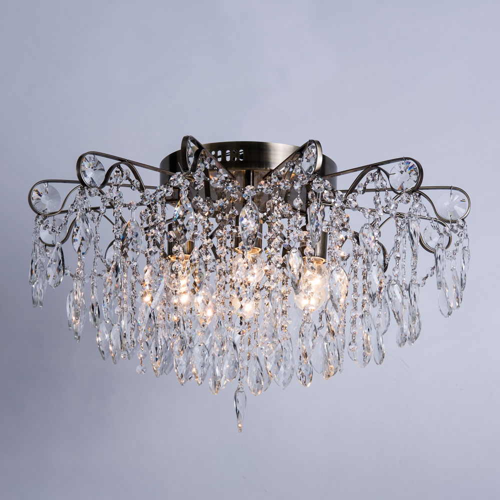 

Люстра подвесная ARTE LAMP EMILIA (A1660PL-6AB) E27 40 Вт 220 В IP20, Прозрачный