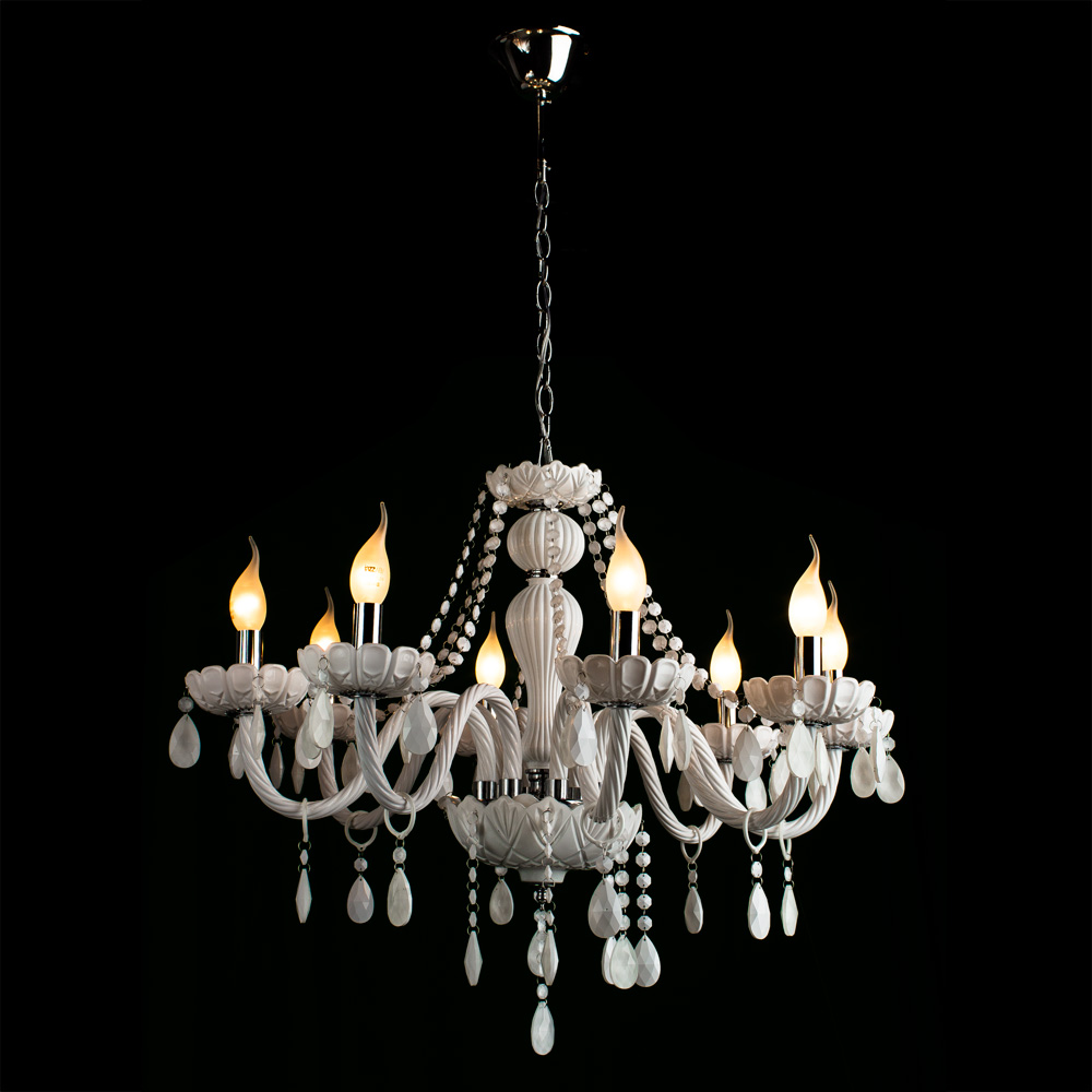 

Люстра подвесная ARTE LAMP TEATRO (A3964LM-8WH) E14 60 Вт 220 В IP20