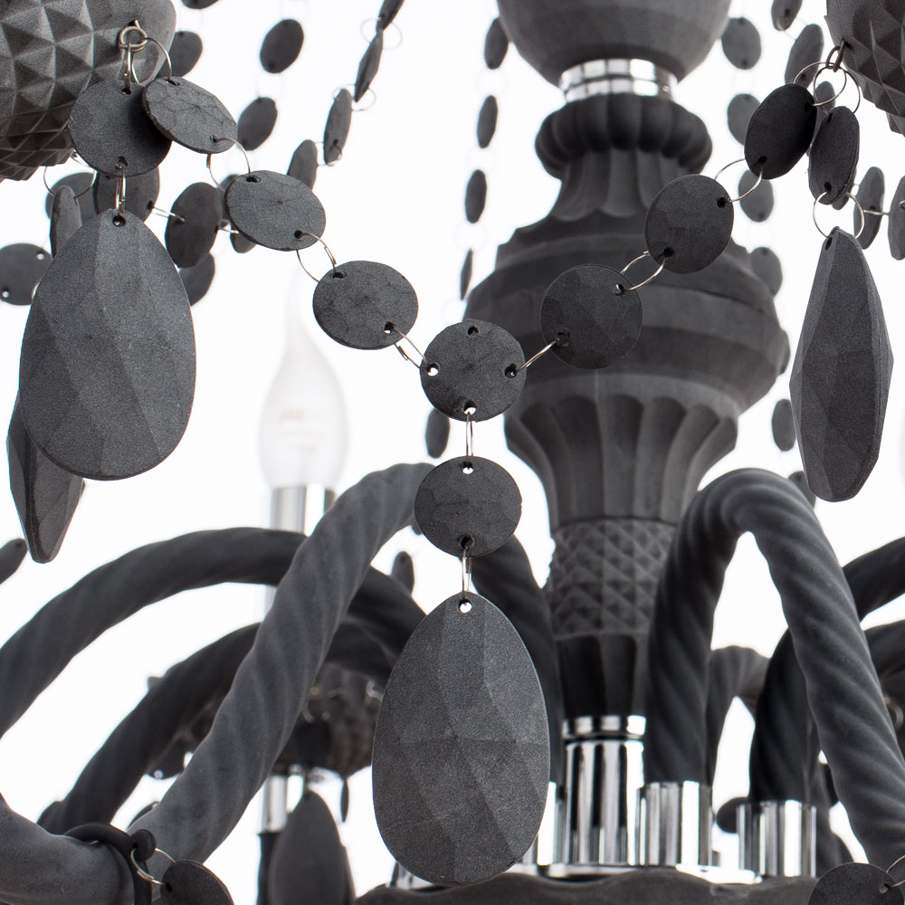 

Люстра подвесная ARTE LAMP MORRIS (A8889LM-8GY) E14 60 Вт 220 В IP20