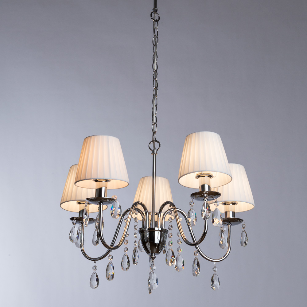 

Люстра подвесная ARTE LAMP MELISA (A9123LM-5CC) E14 40 Вт 220 В IP20, Белый