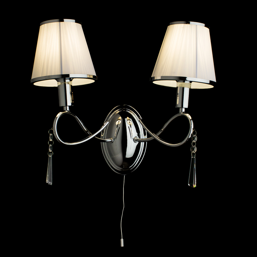 

Бра настенное ARTE LAMP LOGICO (A1035AP-2CC) E14 40 Вт 220 В IP20, Белый