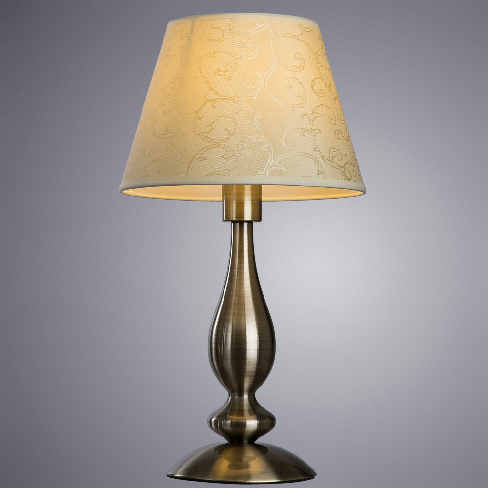 

Лампа настольная декоративная ARTE LAMP FELICIA (A9368LT-1AB) E27 60 Вт 220 В IP20, Кремовый