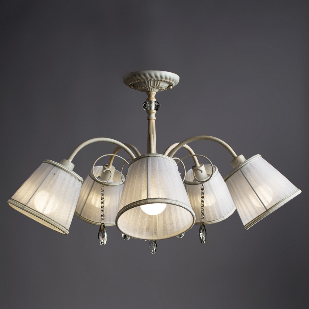 

Люстра подвесная ARTE LAMP ALEXIA (A9515PL-5WG) E14 40 Вт 220 В IP20, Белый