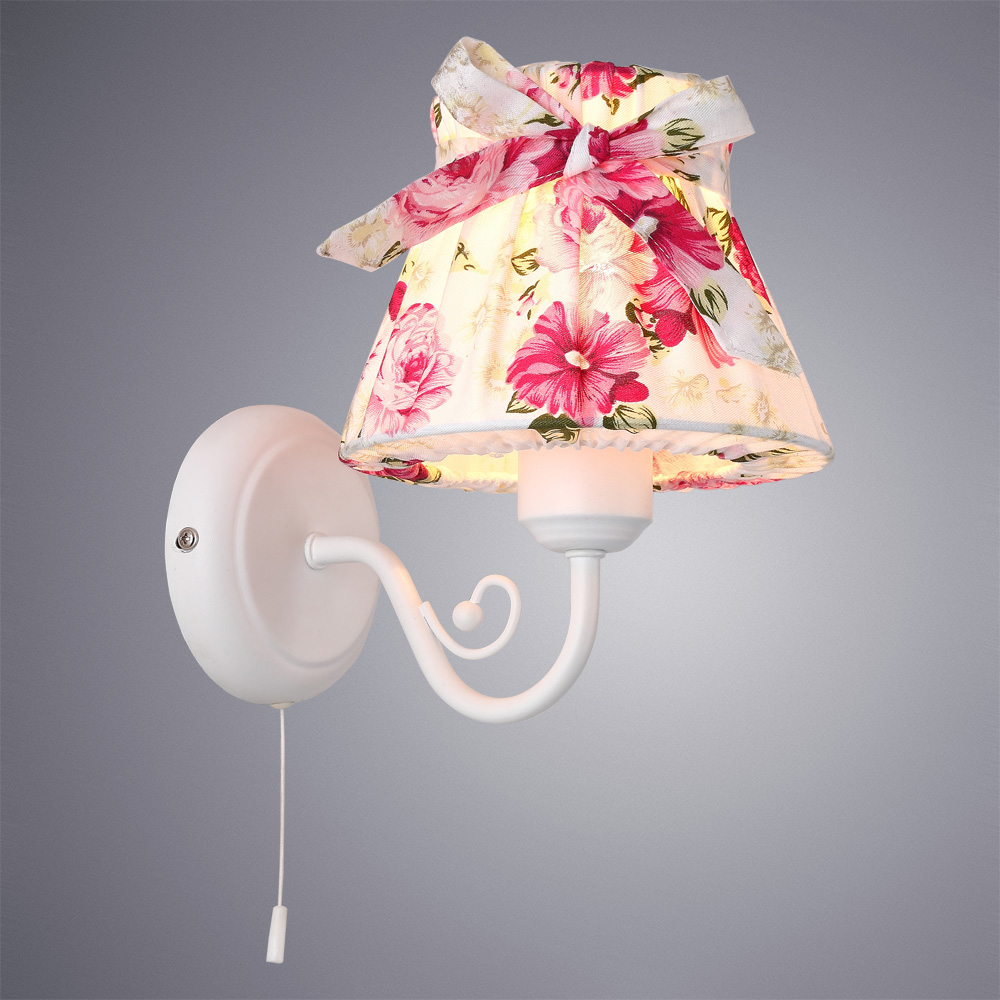 

Бра настенное ARTE LAMP MARGHERITA (A7021AP-1WH) E27 40 Вт 220 В IP20