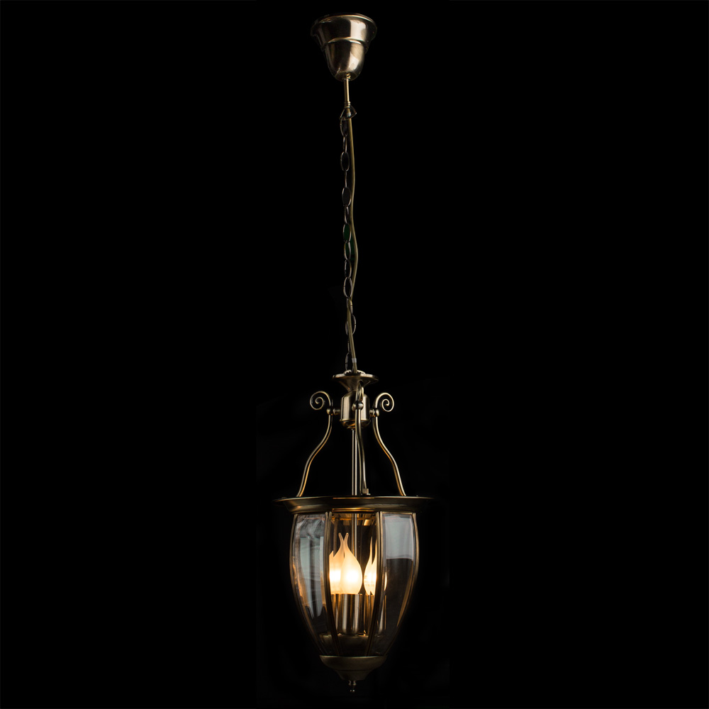 

Светильник подвесной ARTE LAMP RIMINI (A6509SP-3AB) E14 60 Вт 220 В IP20, Прозрачный