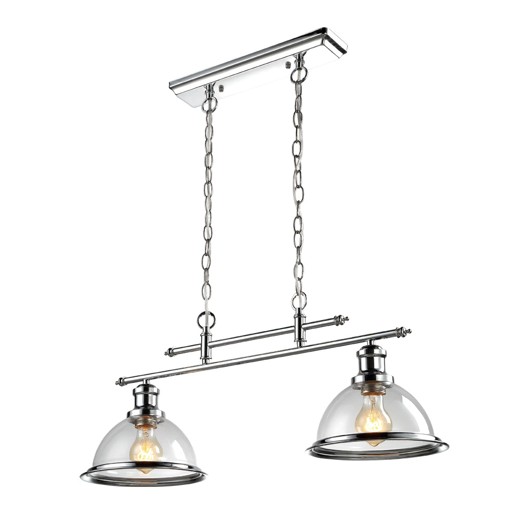 

Люстра подвесная ARTE LAMP OGLIO (A9273SP-2CC) E27 60 Вт 220 В IP20, Прозрачный