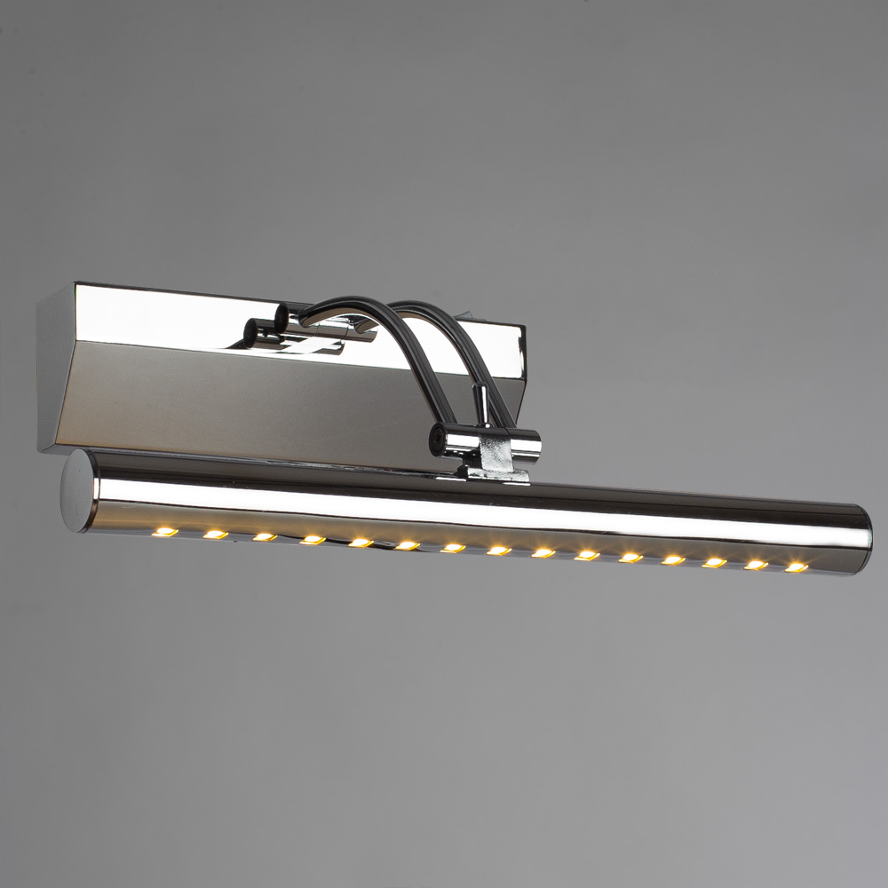 

Подсветка светодиодная для картин и зеркал ARTE LAMP PICTURE LIGHTS LED (A1103AP-1CC) 3 Вт 220 В 3000К теплый белый свет IP20, Хром