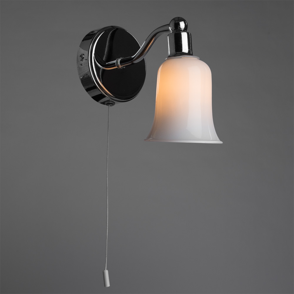 

Светильник настенно-потолочный ARTE LAMP AQUA-BELL (A2944AP-1CC) G9 28 Вт 220 В IP44, Белый