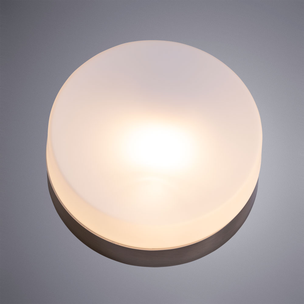 

Светильник настенно-потолочный ARTE LAMP AQUA-TABLET (A6047PL-1AB) E27 60 Вт 220 В IP44, Белый