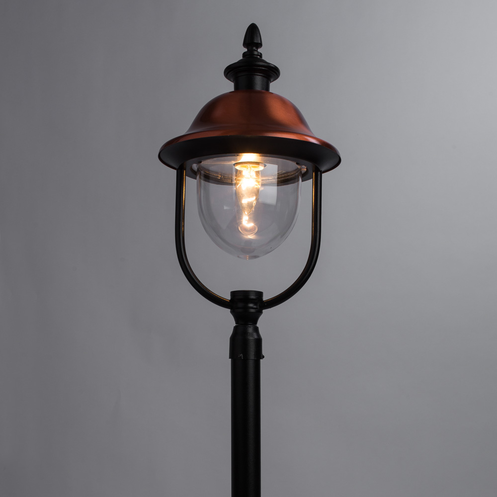 

Светильник уличный ARTELAMP A1486PA-1BK, Прозрачный