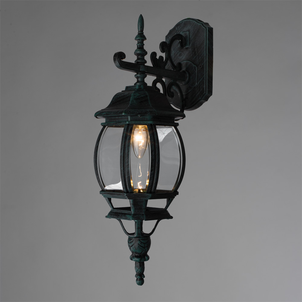 

Светильник уличный настенный ARTE LAMP ATLANTA (A1042AL-1BG) E27 75 Вт 220 В IP21, Прозрачный